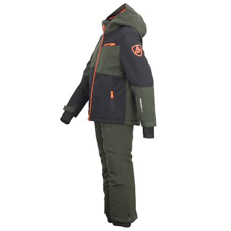 Ensemble de ski ecardio Kaki/noir+Marine/bleu 2 - vertbaudet enfant 