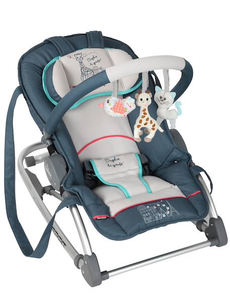 Transat bébé multi-modulable d’une seule main spirit Griffin+Paloma+Sophie la girafe paris+Sophie la girafe sunrise 10 - vertbaudet enfant 