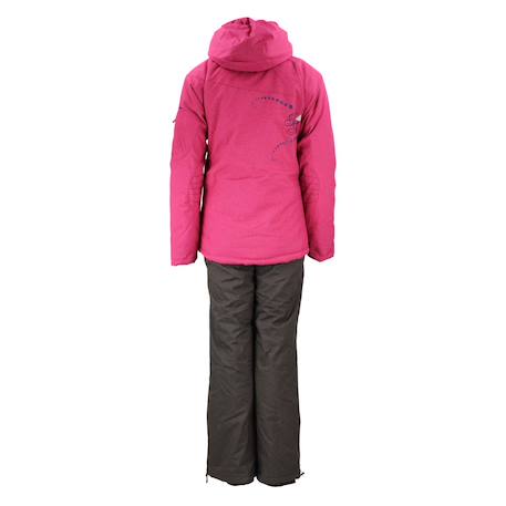 Ensemble de ski fille gazly Fuchsia+Turquoise 2 - vertbaudet enfant 