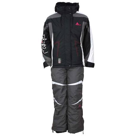 Ensemble de ski fille gilia Fuchsia+Noir 7 - vertbaudet enfant 