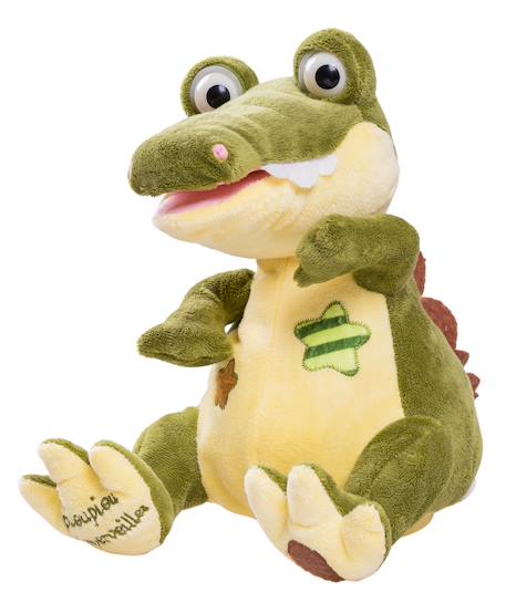Paulo le croco - peluche animée Vert 2 - vertbaudet enfant 