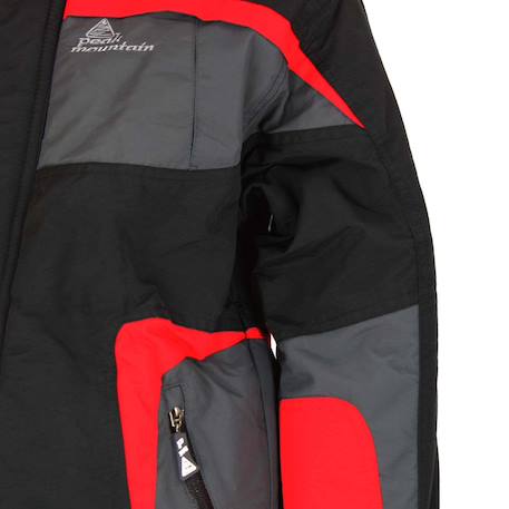 Ensemble de ski garçon espion Noir+Rouge 4 - vertbaudet enfant 