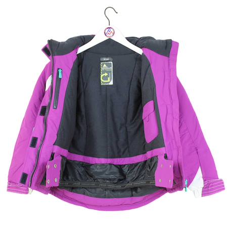 Ensemble de ski fille ginga Bleu+Noir+Violet 16 - vertbaudet enfant 