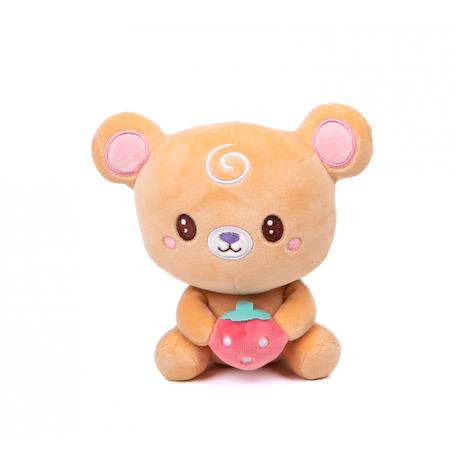 Peluche cushablez - cinnybun bear 15cm - caramel Caramel 1 - vertbaudet enfant 