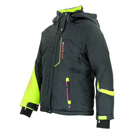 Ensemble de ski fille gamic Anis/noir+Noir/anis 10 - vertbaudet enfant 
