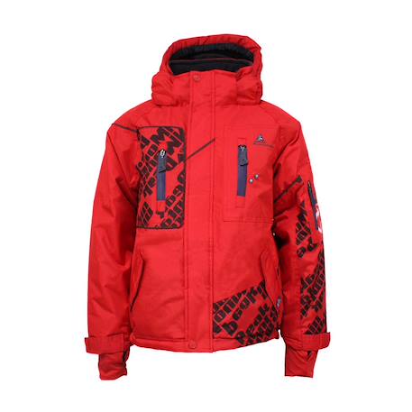 Ensemble de ski garçon eslalob Bleu marine+Rouge 5 - vertbaudet enfant 