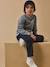 Pull sweat garçon Gris chine+Marine 5 - vertbaudet enfant 