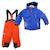 Ensemble de ski garçon ecosmic Bleu/orange+Noir/vert 1 - vertbaudet enfant 