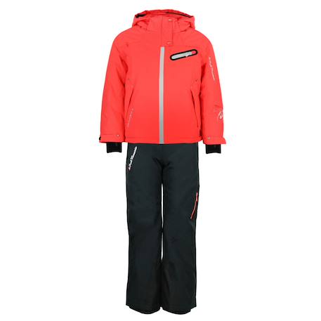 Ensemble de ski fille fastec Corail/noir+Turquoise/noir 1 - vertbaudet enfant 