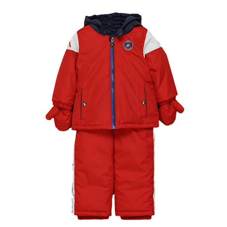 Ensemble de ski layette memont Bleu marine+Rouge 5 - vertbaudet enfant 