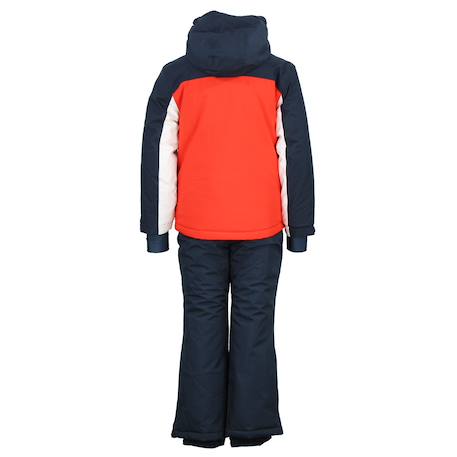 Ensemble de ski ecerome Marine/orange+Noir/bleu+Noir/camel+Noir/kaki 3 - vertbaudet enfant 