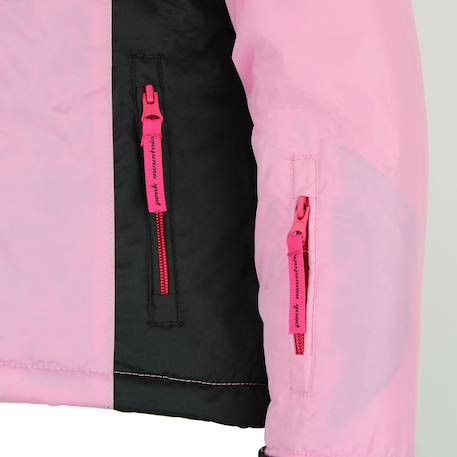 Ensemble de ski fille fanae Rose/fuchsia+Vert/bleu marine 1 - vertbaudet enfant 