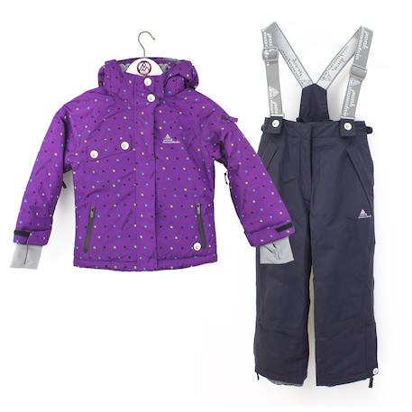 Ensemble de ski fille gavim Noir+Violet 5 - vertbaudet enfant 
