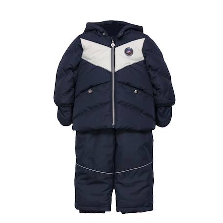 Ensemble de ski layette mornant Bleu marine+Rose 1 - vertbaudet enfant 