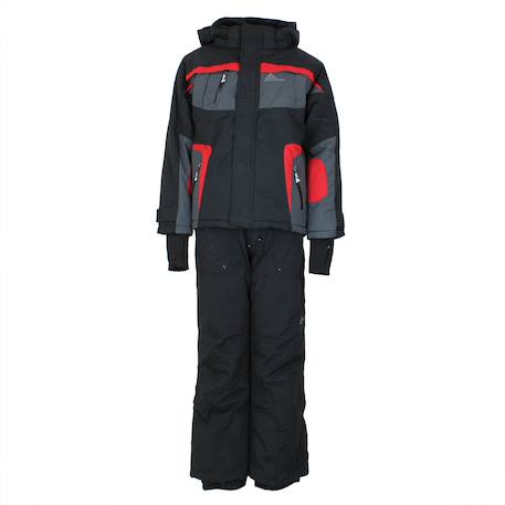 Ensemble de ski garçon espion Noir+Rouge 1 - vertbaudet enfant 