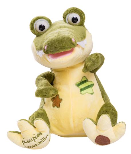 Paulo le croco - peluche animée Vert 1 - vertbaudet enfant 