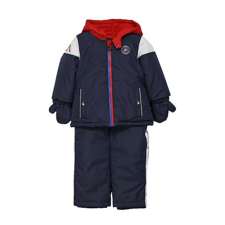 Ensemble de ski layette memont Bleu marine+Rouge 1 - vertbaudet enfant 