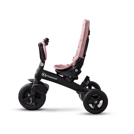 Tricycle modulaire avec siège rotatif et harnais de sécurité Gris+Noir+Rose+Vert 17 - vertbaudet enfant 