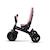 Tricycle modulaire avec siège rotatif et harnais de sécurité Gris+Noir+Rose+Vert 17 - vertbaudet enfant 