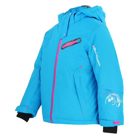 Ensemble de ski fille fastec Corail/noir+Turquoise/noir 9 - vertbaudet enfant 