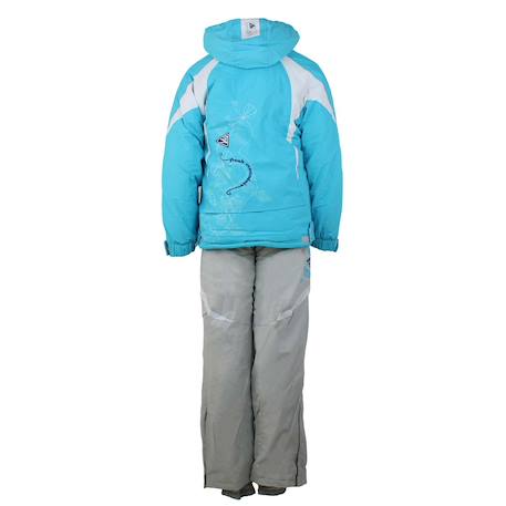 Ensemble de ski fille ginga Bleu+Noir+Violet 2 - vertbaudet enfant 