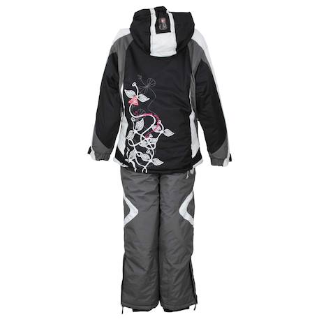Ensemble de ski fille gilia Fuchsia+Noir 8 - vertbaudet enfant 