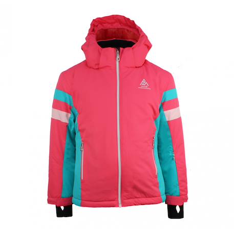 Ensemble de ski fille fancel Noir/fuchsia+Rose/turquoise 10 - vertbaudet enfant 