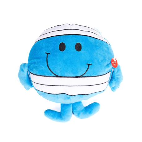 Peluche sonore monsieur madame - mr malchance - 25cm Bleu 1 - vertbaudet enfant 