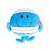 Peluche sonore monsieur madame - mr malchance - 25cm Bleu 1 - vertbaudet enfant 