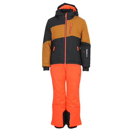 Ensemble de ski fanice Noir/camel/corail+Noir/corail+Rose/fushia/noir 1 - vertbaudet enfant 