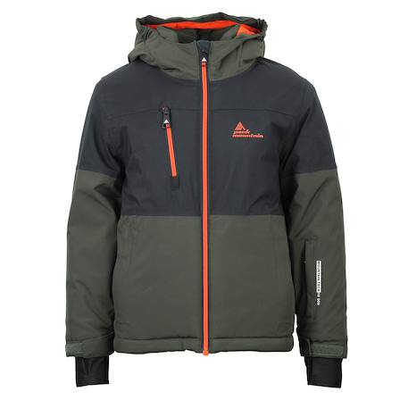 Ensemble de ski eruby Bleu/noir+Bleu/orange+Kaki/noir 16 - vertbaudet enfant 