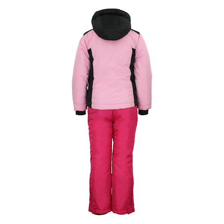 Ensemble de ski fille fanae Rose/fuchsia+Vert/bleu marine 3 - vertbaudet enfant 