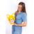 Peluche little corgi cuties 30 cm, corgi - donut Jaune 3 - vertbaudet enfant 