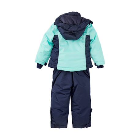 Ensemble de ski fille fanae Rose/fuchsia+Vert/bleu marine 8 - vertbaudet enfant 