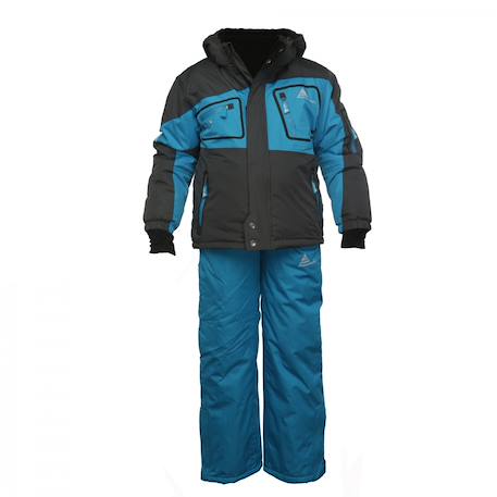 Ensemble de ski garçon ecisola Bleu/gris+Gris/bleu 6 - vertbaudet enfant 