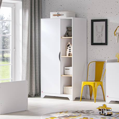 Armoire leaf Blanc 1 - vertbaudet enfant 