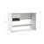 Bureau modulable 1 tiroir - gamme simon Blanc+Vert kaki 3 - vertbaudet enfant 