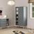 Armoire 5 niches et penderie - gamme simon Blanc+Vert kaki 9 - vertbaudet enfant 