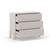 Commode 3 tiroirs - gamme daphné Crème+Vert kaki 5 - vertbaudet enfant 