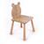 Chaise pour enfant dossier ourson - mael Chêne 2 - vertbaudet enfant 
