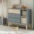 Commode estefania Blanc+Vert 7 - vertbaudet enfant 