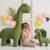 Grande peluche siège d’appoint dinosaure Green olive 5 - vertbaudet enfant 