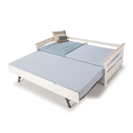 Lit gigogne 2 couchages - gamme elsa Blanc 6 - vertbaudet enfant 