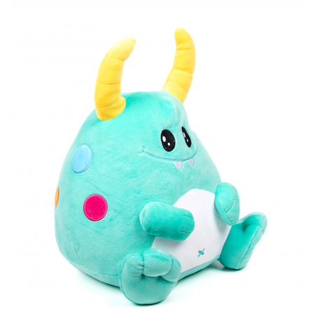 Peluche cushablez - spike dino  - Vert eau 2 - vertbaudet enfant 