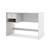 Bureau modulable 1 tiroir - gamme simon Blanc+Vert kaki 4 - vertbaudet enfant 