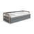 Lit avec tiroir 2 couchages - gamme emy Blanc+Vert kaki 8 - vertbaudet enfant 