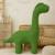Grande peluche siège d’appoint dinosaure Green olive 6 - vertbaudet enfant 