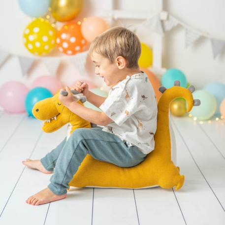 Peluche dragon mini en coton Yelow 2 - vertbaudet enfant 