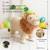 Grande peluche siège d’appoint lion Light brown 4 - vertbaudet enfant 