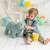 Peluche chien bulldog en coton Blue-green 2 - vertbaudet enfant 